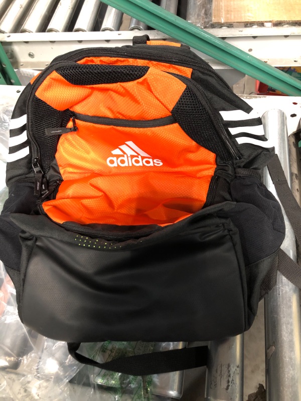 Photo 2 of ADIDAS STADIUM BACKPACK ORANGE/BLACK