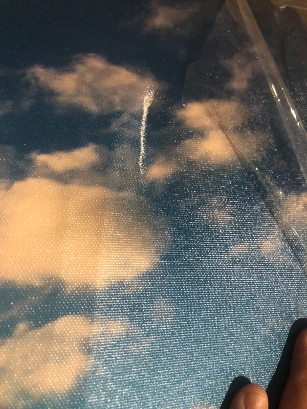 Photo 1 of YYYYHPP YP1975 Beach Pictures Wall Art Beach Sunrise Over The Tropical Sea Pictures Print on Canvas Beach Wall Decor Beach Paintings for Home Decor  29X58INCH