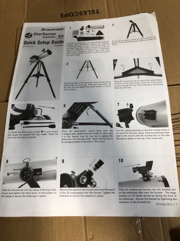 Photo 2 of Celestron – StarSense Explorer DX 130AZ Smartphone App-Enabled Telescope – Works with StarSense App to Help You Find Stars, Planets & More – 130mm Newtonian Reflector – 