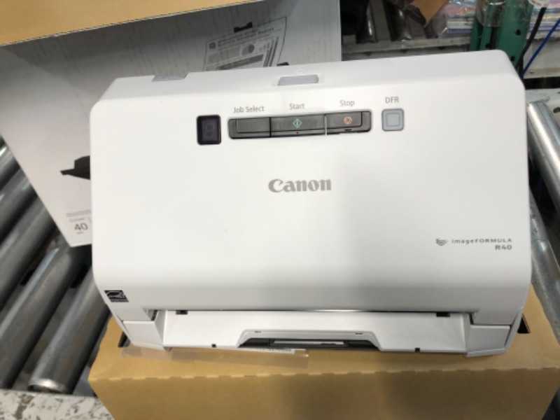 Photo 4 of [READ NOTES]
Canon imageFORMULA R40 Office Document Scanner For PC and Mac, Color Duplex Scanning, Easy Setup For Office Or Home Use