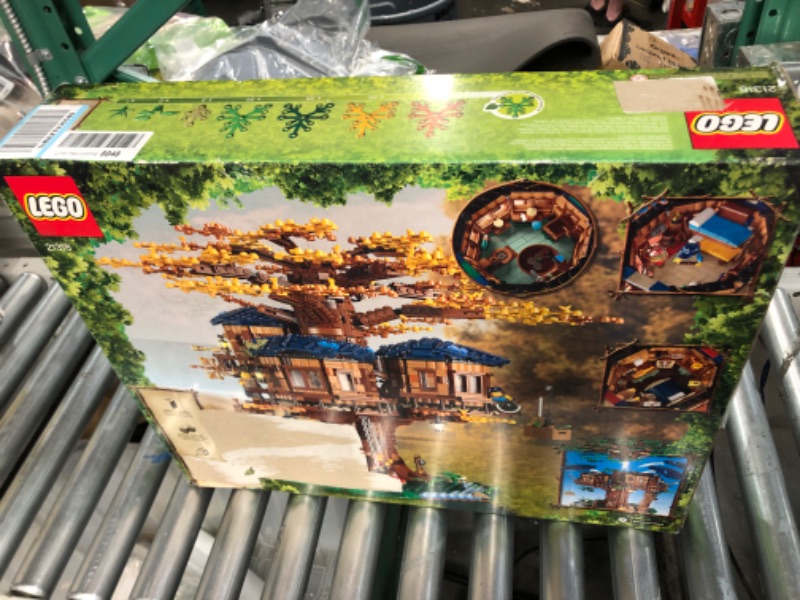 Photo 7 of **SEE PHOTOS FOR BOX CONDITION** LEGO Ideas Tree House 21318 Building Toy Set for Kids, Boys, and Girls Ages 16+ (3,036 Pieces) Kit