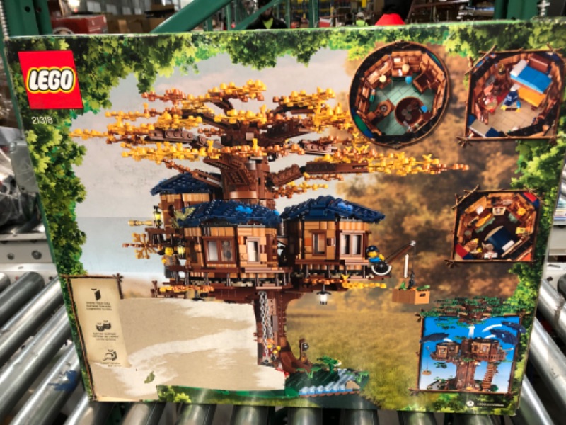 Photo 5 of **SEE PHOTOS FOR BOX CONDITION** LEGO Ideas Tree House 21318 Building Toy Set for Kids, Boys, and Girls Ages 16+ (3,036 Pieces) Kit