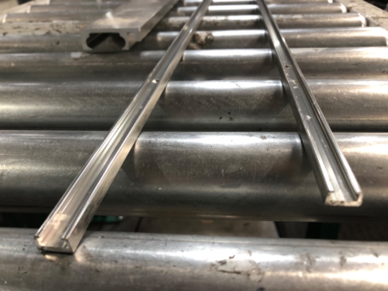 Photo 1 of (2x) 71"x3/8"& (1x)  58.5"x2" Metal Trim Pieces