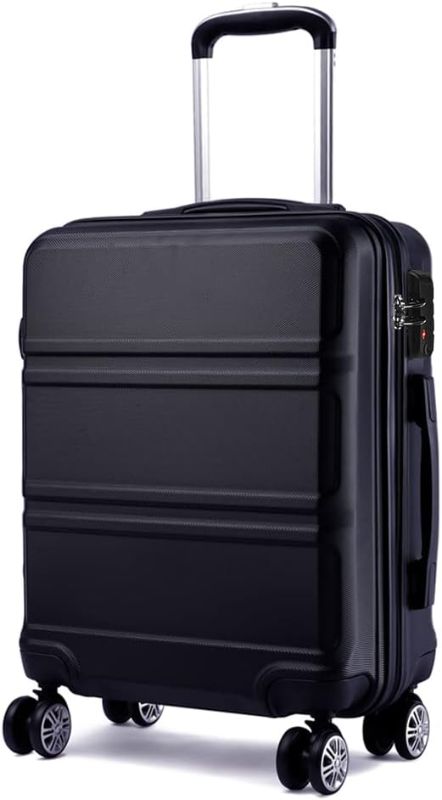 Photo 1 of * see clerk notes *
Kono 24 Inch Luggage Suitcase Lightweight with Spinner Wheels TSA Lock Hardside Medium Checked Luggage Durable Rolling Suitcase Black