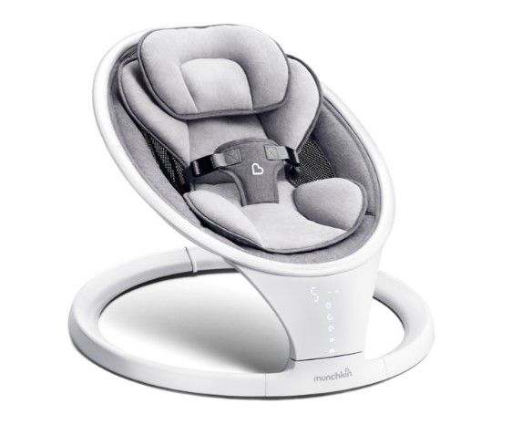 Photo 1 of *PARTS ONLY DOES NOT FUNCTION PROPERLY*
Munchkin Infant Swing | Smart Bluetooth® Enabled Model #:. MKCA0788 REV 1