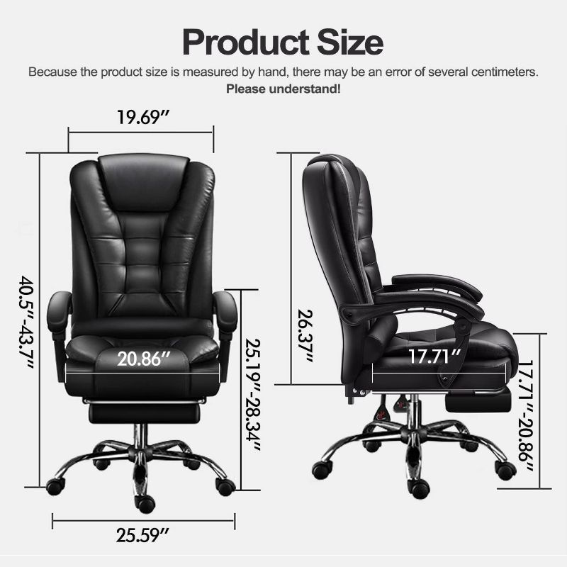 Photo 1 of **SEE NOTES** XUEGW Home Computer Chairs Office Chairs Big and Tall Desk Chair Back Support Computer Desk Chair Ergonomic High Back Cushion Lumbar Back Support 