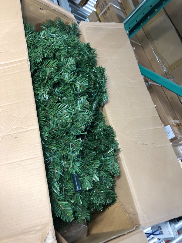 Photo 1 of **SEE NOTES** SHareconn 6ft Prelit Premium Artificial Hinged Christmas Tree with 330 Warm White & Multi-Color Lights, 1018 Branch Tips and Foldable Metal Stand, Perfect Choice for Xmas Decoration, 6 FT