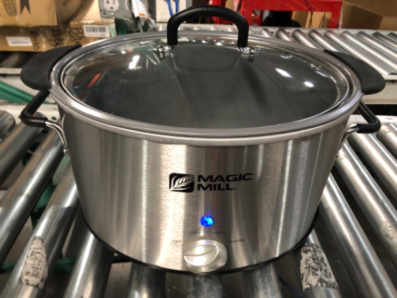 Photo 2 of **DENTED, SEE PHOTOS** Magic Mill Oval Slow Cooker