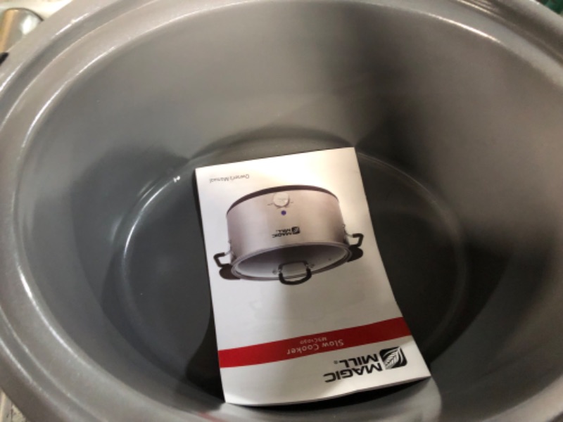 Photo 4 of **DENTED, SEE PHOTOS** Magic Mill Oval Slow Cooker