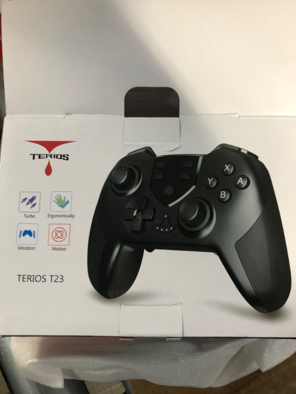 Photo 4 of TERIOS Wireless Pro Controller Compatible with Nintendo Switch,Switch Lite - Premium Joypad for Video Games 