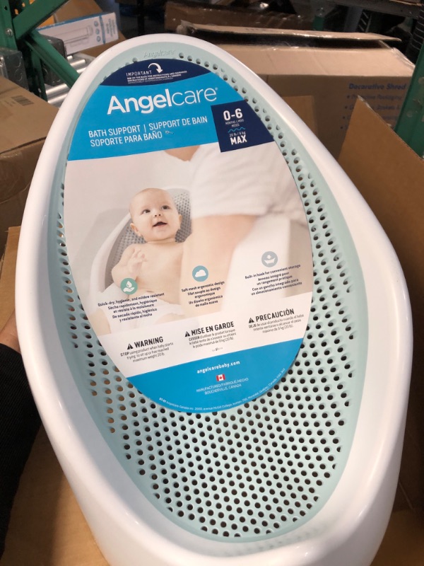 Photo 2 of Angelcare Baby Bath Support, Blue