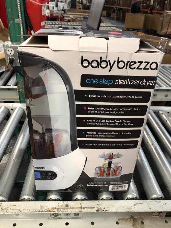 Photo 5 of Baby Brezza Baby Bottle Sterilizer and Dryer Machine – Electric Steam Sterilization 