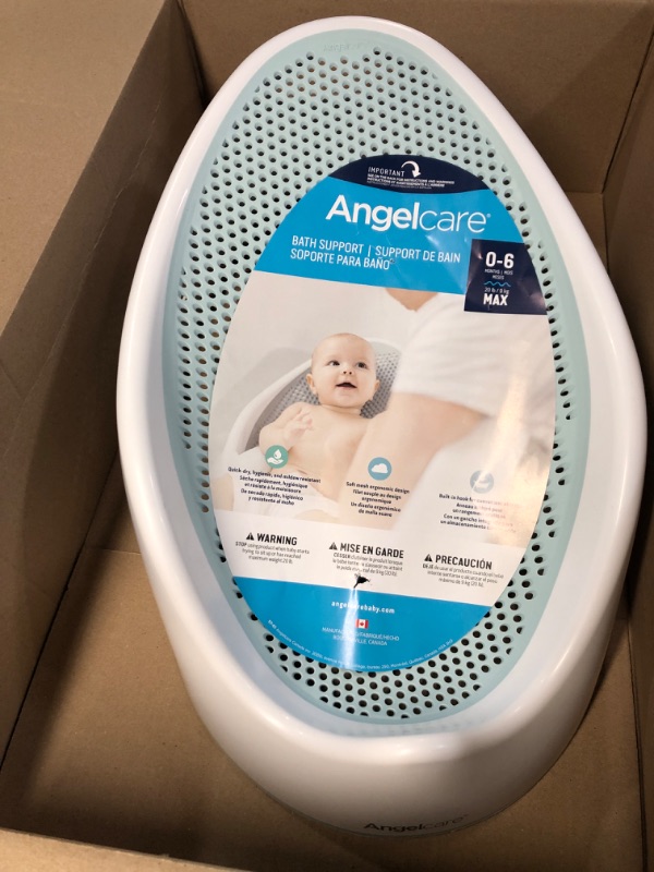 Photo 2 of Angelcare Baby Bath Support (Grey) | Ideal for Babies Less Than 6 Months Old
