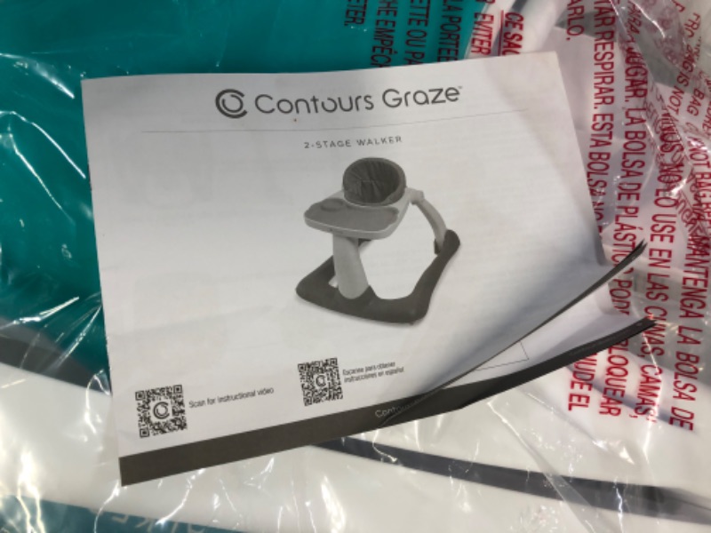 Photo 4 of Contours Baby Walker | Graze 2-Stage Baby Push Walker for Girls and Boys,