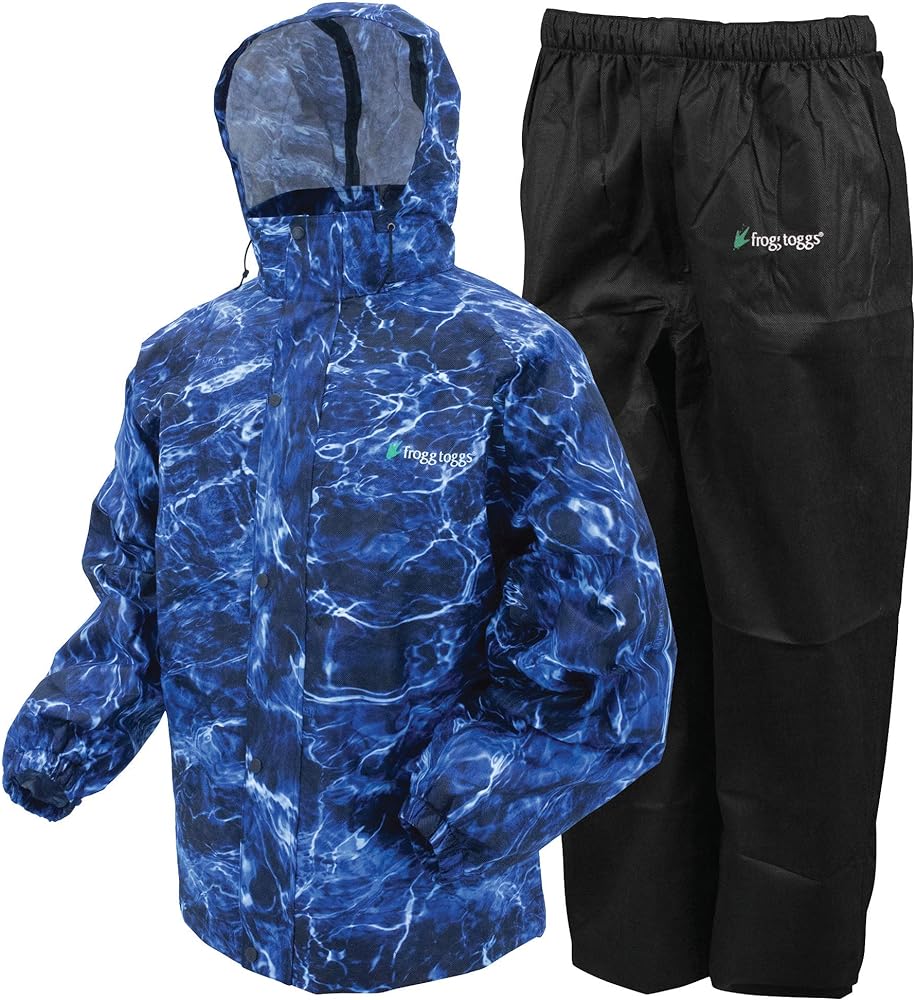 Photo 1 of * see images for damage *
FROGG TOGGS Men's Classic All-Sport Waterproof Breathable Rain Suit