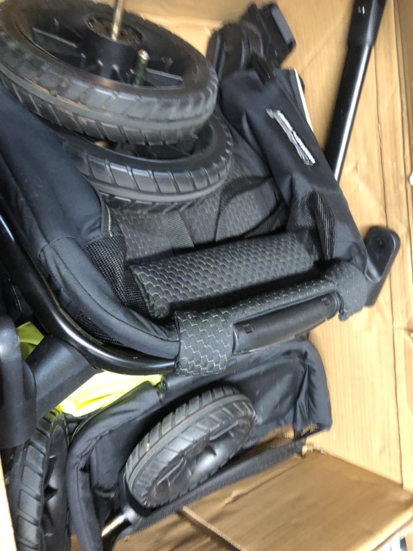 Photo 3 of **MISSING PARTS**SEE NOTES 
Evenflo Pivot Xplore All-Terrain Double Stroller Wagon - Adventurer Gray