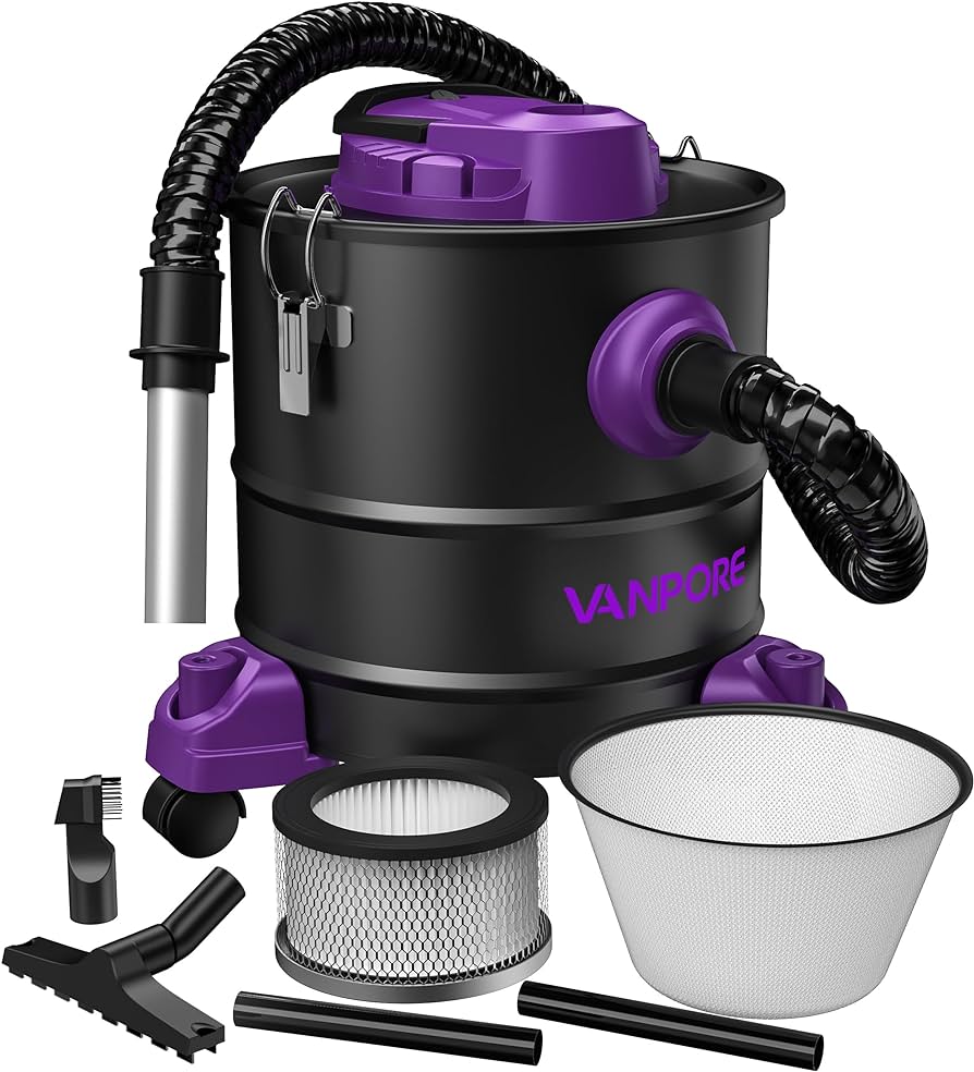 Photo 1 of VANPORE 5.2 Gallon Ash Vacuum Cleaner with 1200W Powerful Suction, Ash Vac 