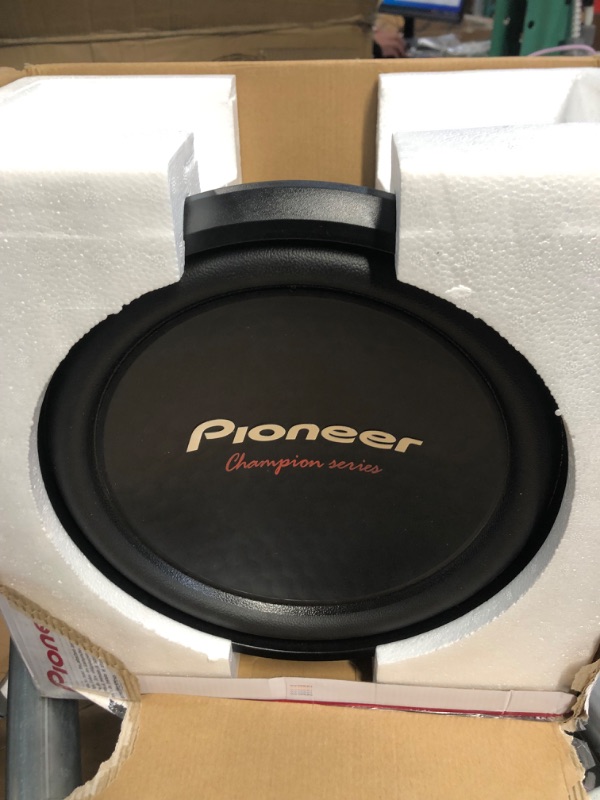 Photo 2 of Pioneer TSW312D4 Champion Series 12" 1500 Watt Dual 4 Ohm Voice Coil DVC Car Subwoofer