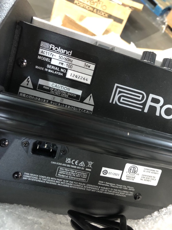 Photo 4 of Roland PM â€“ 100 Personal Monitor pa-sonarumonita-supi-ka