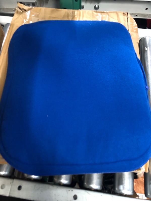 Photo 3 of Laptop Lap Desk, Portable with Foam Filled Fleece Cushion, - Blue