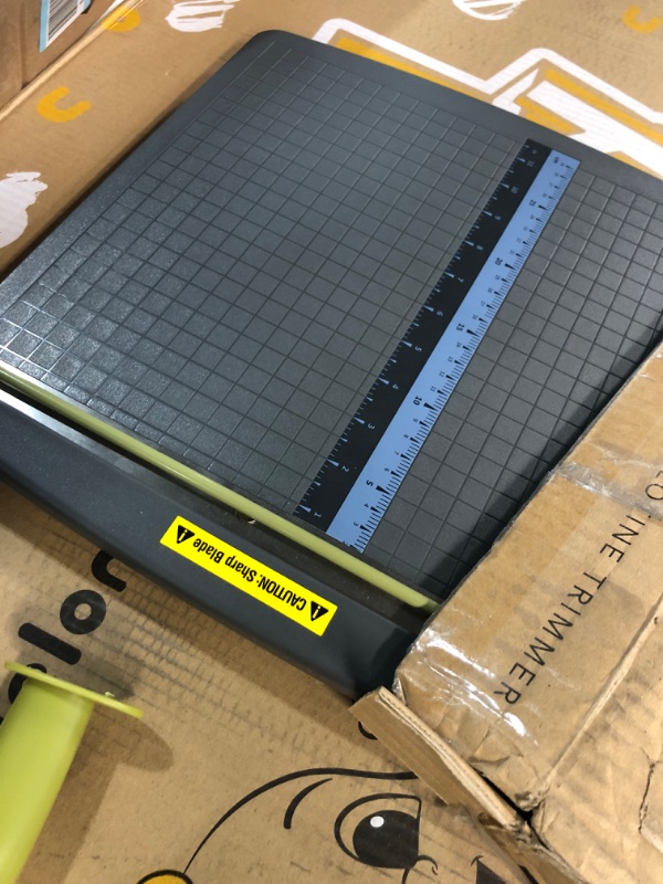 Photo 1 of Swingline Paper Cutter, Guillotine Trimmer, 12" Cut Length, 10 Sheet Capacity, ClassicCut Lite (9312)