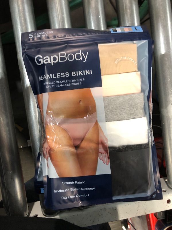 Photo 2 of PACK OF 5** GapBody Ladies 5pk Seamless Hipster - SIZE LARGE