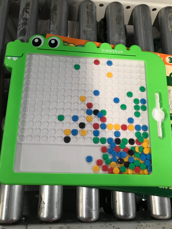 Photo 1 of *MISSING PEN* GHIGMOFUN Magnetic Drawing Board, Montessori Magnetic Dots Board 