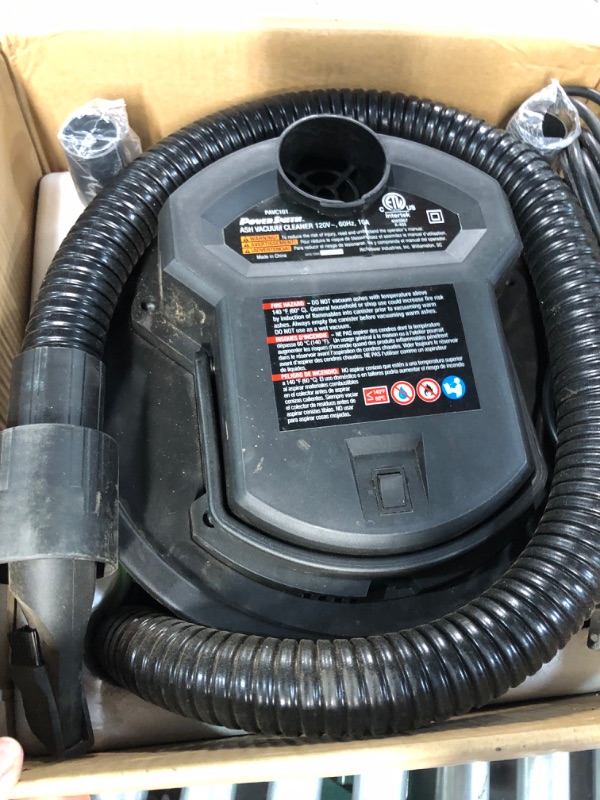 Photo 3 of ***PARTS ONLY NON REFUNDABLE***
PowerSmith PAVC101 10 Amp Ash Vacuum 3 Gallon Ash vacuum Ash Vacuum Set