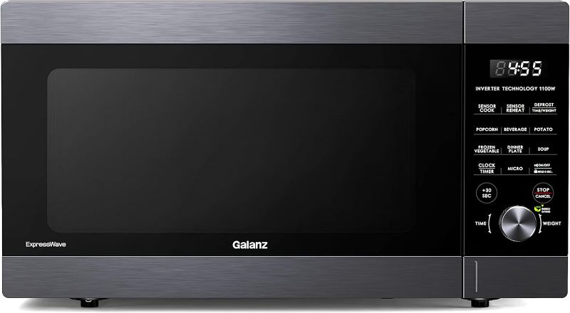 Photo 1 of * important * see notes *
Galanz GEWWD16S3SV11 ExpressWave Countertop Microwave Oven Inverter Technology, 
