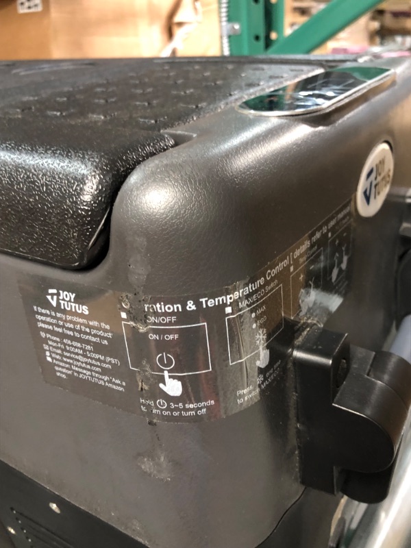 Photo 1 of JOYTUTUS 12 Volt Refrigerator, 26 Quart / 25L Portable Refrigerator Freezer, -7.6? to 50?, Car Fridge With 12/24V DC Cord and 110V AC Adapter, 