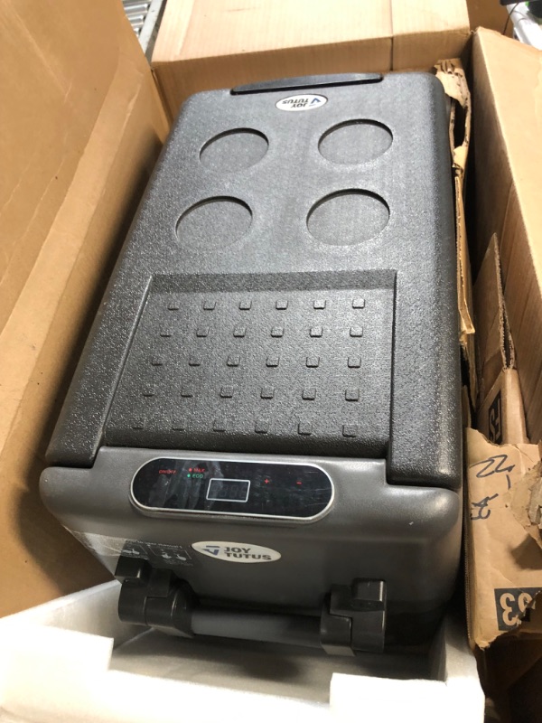 Photo 1 of JOYTUTUS 12 Volt Refrigerator, 26 Quart / 25L Portable Refrigerator Freezer, -7.6? to 50?, Car Fridge With 12/24V DC Cord and 110V AC Adapter, 