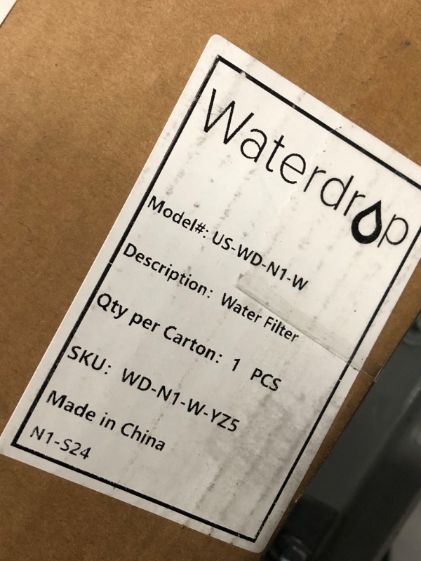 Photo 5 of **UNTESTED*   Waterdrop Countertop Reverse Osmosis System, 4-Stage Countertop Water Filtration,  3:1 Pure to Drain, BPA Free, No Installation Required, WD-N1-W