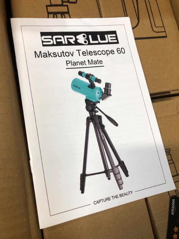 Photo 2 of Sarblue Maksutov-Cassegrain Telescope, Mak60  SAR BLUE