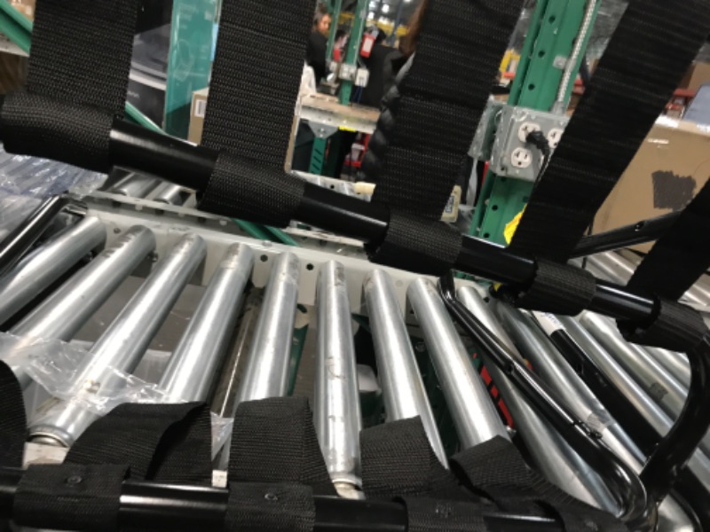 Photo 3 of **STOCK IMAGE IS A REFERENCE**  SONGMICS Luggage Rack for Guest Room, Set of 2 Suitcase Stands, Black