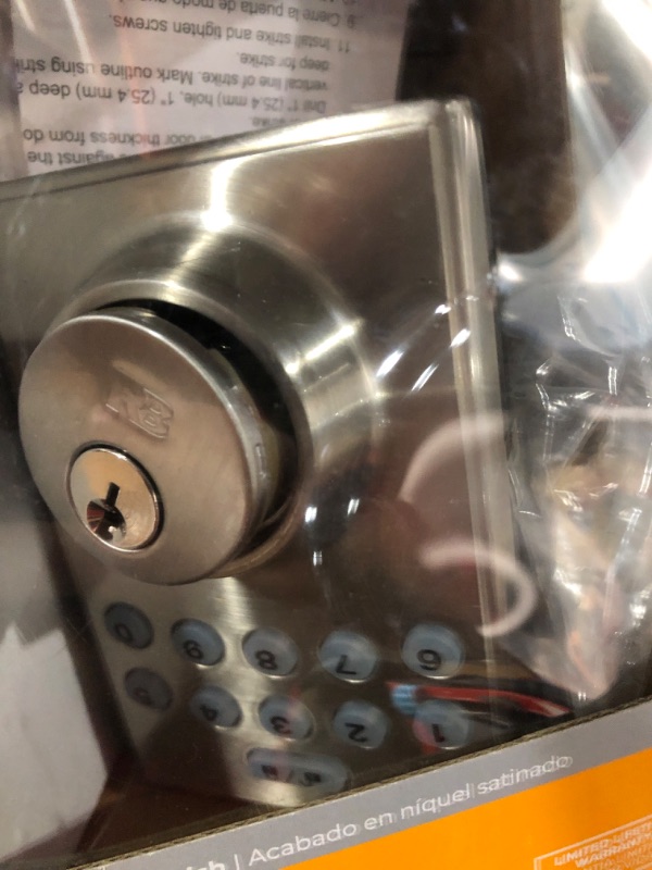 Photo 1 of ***PARTS ONLY NON REFUNDABLE***
Keyless Entry Door Lock with Keypad