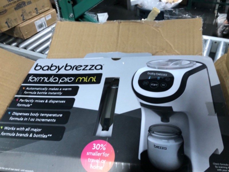 Photo 5 of Baby Brezza Formula Pro Mini Baby Formula Maker – Small Baby Formula Mixer Machine Fits Small Spaces and is Portable for Travel– 