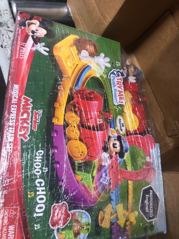 Photo 2 of Disney’s Mickey Mouse Mickey’s Musical Express Train Set, by Just Play