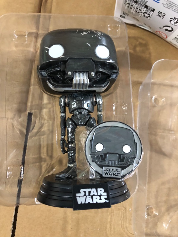 Photo 4 of Funko Pop! Star Wars: Across The Galaxy - K-2SO Vinyl Bobblehead and Enamel Pin, Amazon Exclusive