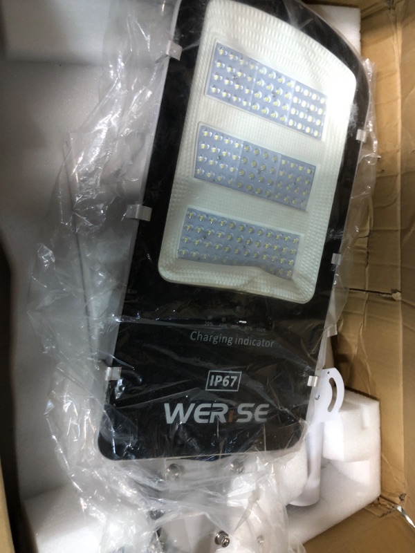 Photo 2 of (USED) WERISE 4000W Outdoor Solar Street Lights Motion Sensor