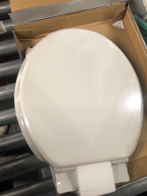 Photo 3 of *NO STOCK IMAGE*American Standard Moments Round Front Toilet Seat White Easy Clean Slow Close
