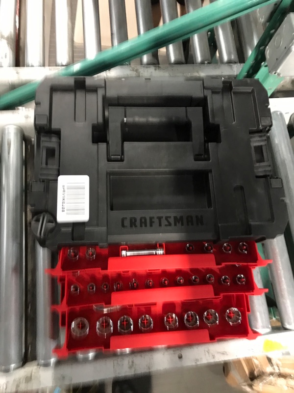 Photo 1 of Craftsman Mechanic Tool Set, 262-Piece Socket Set with Tool Box and 3 Drawers,