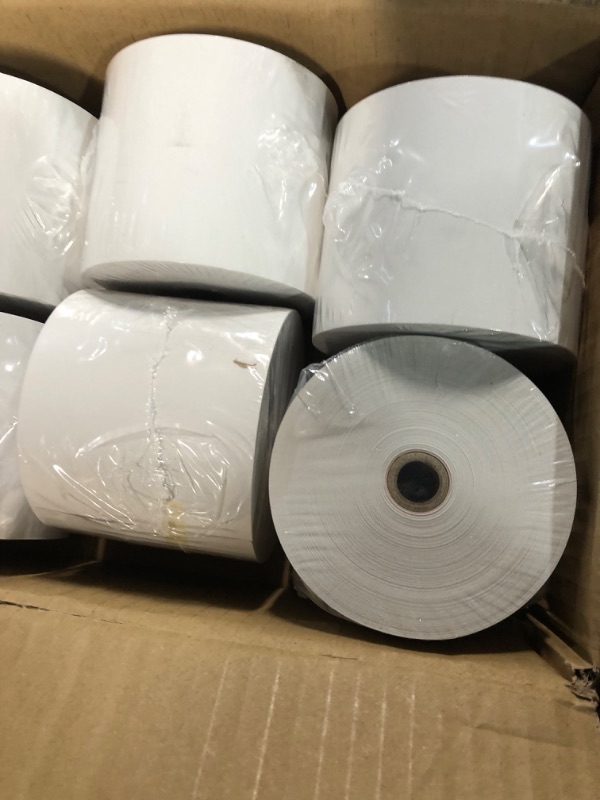 Photo 2 of MUNBYN 3 1/8" X 273 ft Thermal Receipt Paper (10 Rolls/Case) Fits