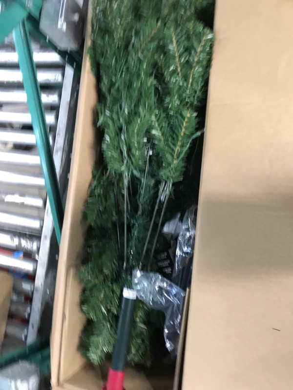 Photo 2 of **NONREFUNDABLE**FOR PARTS OR REPAIR**SEE NOTES**
National Tree Company Pre-Lit Artificial Full Christmas Tree, Green, 