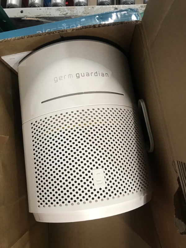 Photo 1 of Germ Guardian AirSafe+ Intelligent Air Purifier with 360° HEPA 13 Filter, Removes 99.97% of Pollutants,