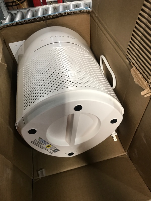 Photo 1 of Germ Guardian AirSafe+ Intelligent Air Purifier with 360° HEPA 13 Filter, Removes 99.97% of Pollutants,