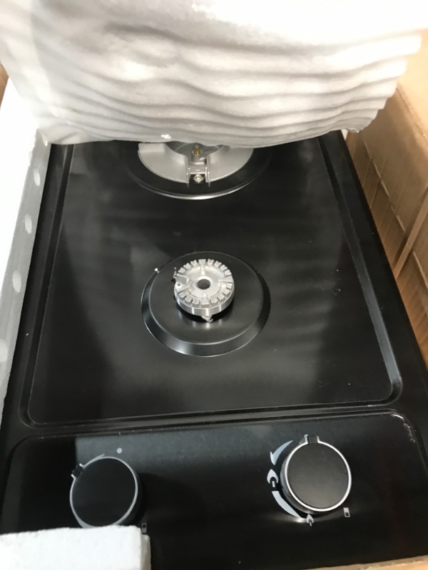 Photo 4 of 12" Gas Cooktops, 2 Burner Drop-in Propane/Natural Gas Cooker, 