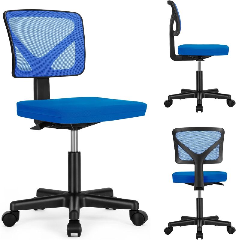 Photo 1 of NEWBULIG Office Desk Chair Armless Mesh Computer Seat Cushion for Homeoffice,