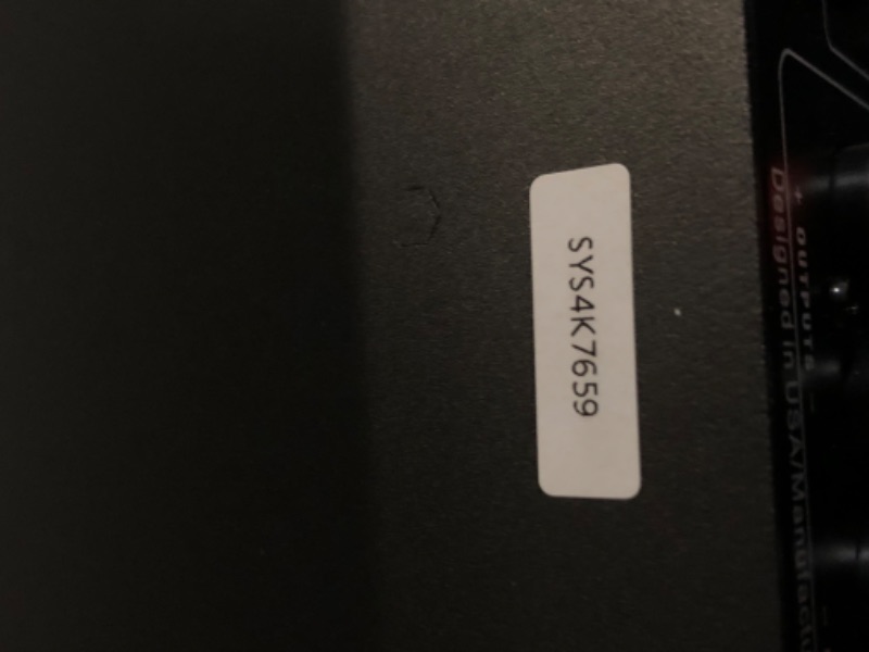 Photo 4 of *MISSING POWER CORD**
MUSYSIC 2 Channel Power Amplifier Distortion Free and Clear Sound - Professional 2U Chassis 