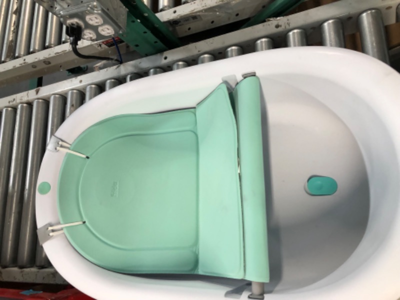 Photo 3 of 4-in-1 Grow-with-Me Bath Tub by Frida Baby Transforms Infant Bathtub to Toddler Bath Seat