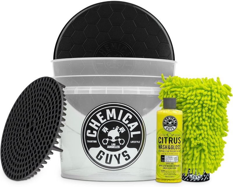 Photo 1 of **SEE NOTES* Chemical Guys Ultimate Scratch-Free Detailing Bucket And Accessories Car Wash Kit